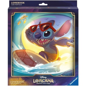 Ravensburger - Disney Lorcana : Premier Chapitre - Jeu de Carte à Collectionner - Accessoire - Classeur à Carte Stitch - Dès 8 Ans - Multilingue