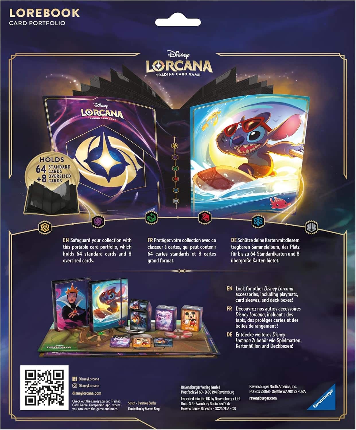 Classeur Disney Lorcana, Classeur à Cartes Stitch – Image 2