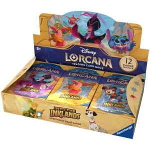 Disney Lorcana TCG Into The Inklands Jeu de Cartes à Collectionner JCC Display 24 boosters