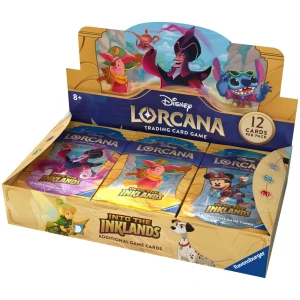 Disney Lorcana TCG Into The Inklands Jeu de Cartes à Collectionner JCC Display 24 boosters