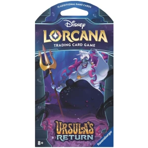 Ravensburger Disney Lorcana TCG : Booster Pack Retour Ursula à partir de 8 ans