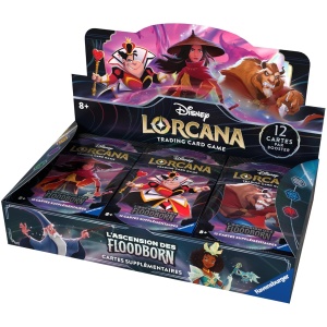 Ravensburger-Disney Lorcana TCG L'ascension des Floodborn-Jeu de Cartes à Collectionner-JCC-Display 24 boosters-dès 8 Ans-Version française