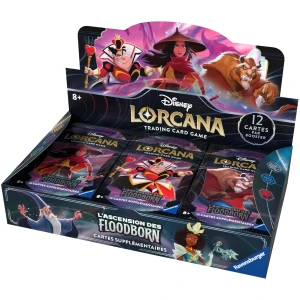 Ravensburger-Disney Lorcana TCG L'ascension des Floodborn-Jeu de Cartes à Collectionner-JCC-Display 24 boosters-dès 8 Ans-Version française